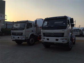 福田、東風、重汽、陜汽 6方至16方混凝土攪拌車廠家報價及合肥專用車市場分析